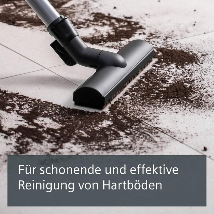 Пылесос Siemens Staubsauger synchropower VS06A212 с мешком: для паркета, коврів, плитки, з фільтром гігієни, чорний, 600 Вт