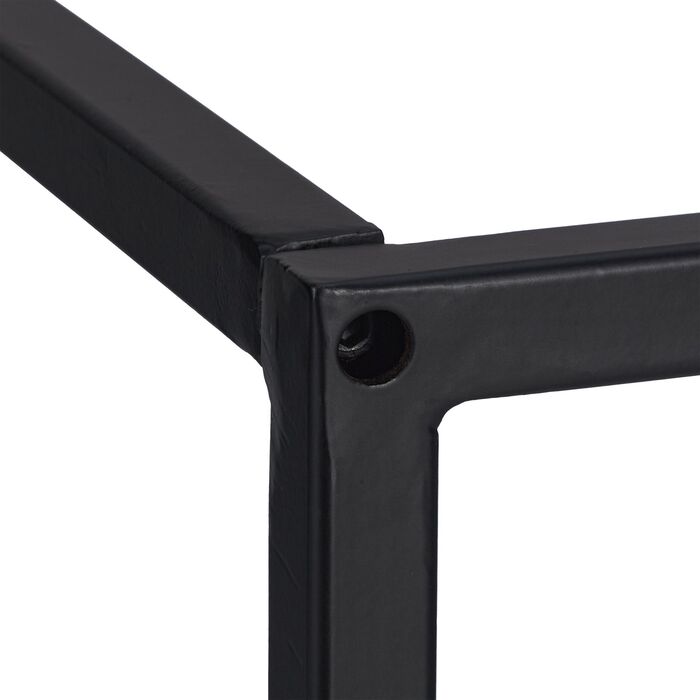 Стильна металева полиця для дров Relaxdays