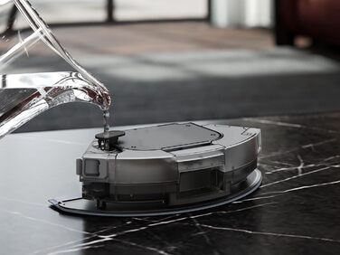 Робот-пилосос AEG AR71UW2SW з функцією миття, WiFi, LiDAR, автоматичною станцією очищення, потужність 4000 Па, 14,4 В, до 175 хв, до 140 м², бак 0,28 л, білий