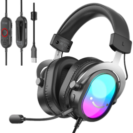 Навушники Fifine H16 7.1 Black RGB