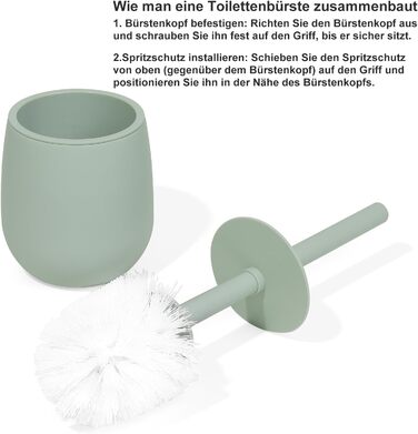 Набір для ванної кімнати Badset Grün: сучасний комплект аксесуарів для ванної (5 предметів)