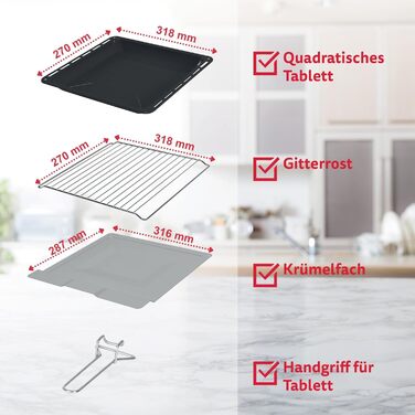 Міні-піч ICQN 20L з конвекцією, грилем та таймером, 1500W, IQ M2051R02N