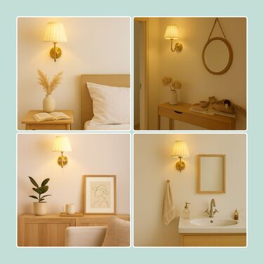 Relaxdays: Вуличний бра з абажуром з тканини