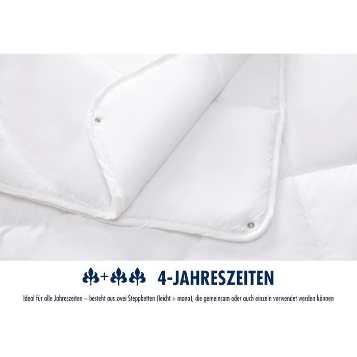 Ковдра Irisette Micro Thermo Quilt, 220x240 см, Oeko-Tex, німецька якість (ковдра 4 сезони)