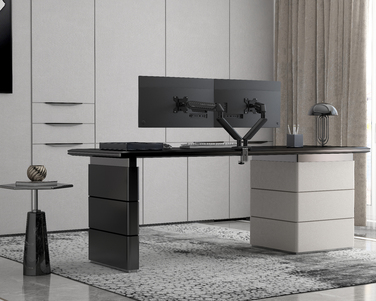 Настільне кріплення для монітора Anda Seat Stealth II Duo 17’’-32’’ Black