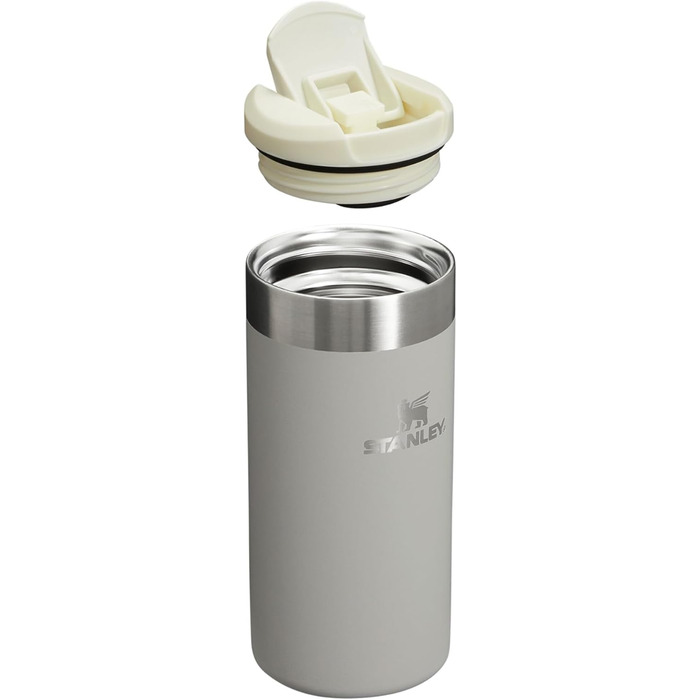 Термокружка Stanley Aerolight Transit - 350 мл, Ash - Збереження тепла до 6 годин, миється в посудомийній машині, для кави з собою