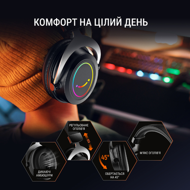 Гарнітура Fifine RGB H3P