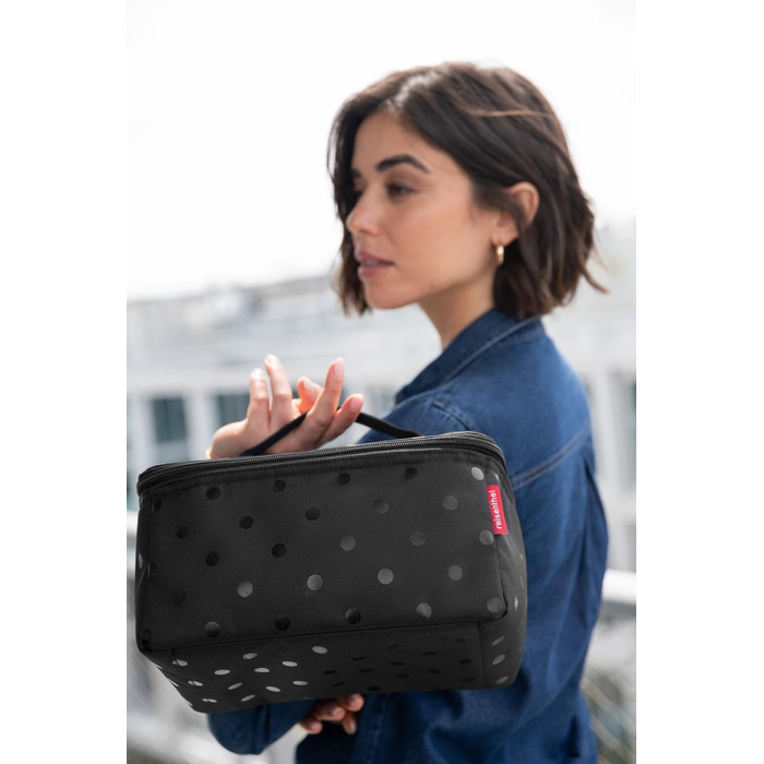 Косметичка Reisenthel Beautycase Glossy Dots Black – органайзер для подорожей