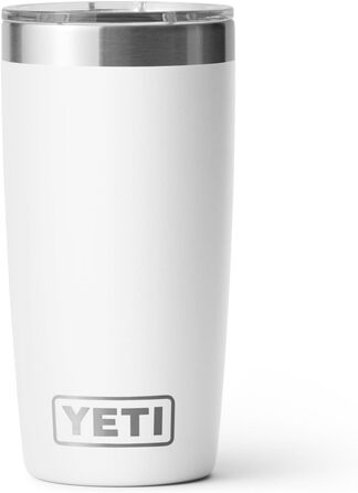 Термос YETI Rambler з кришкою MagSlider, білий, 10 oz (296 мл)