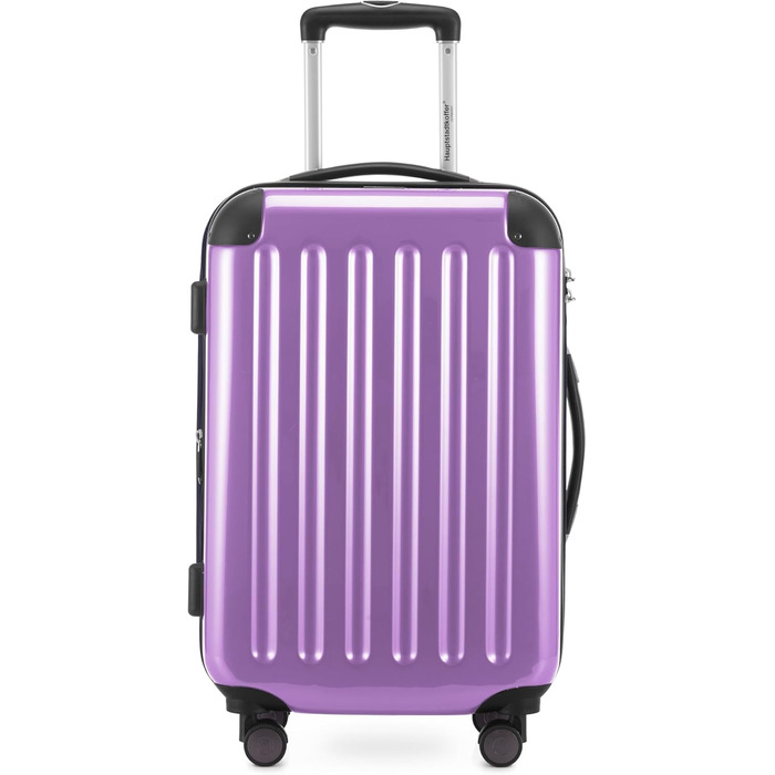 Набір валіз Hauptstadtkoffer Alex: 3 валізи (55 см, 65 см, 75 см), ABS+PC, TSA, фіолетовий