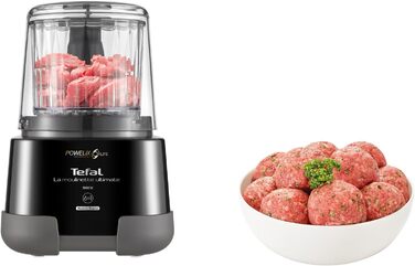 Подрібнювач Moulinex La Moulinette Ultimate, електричний, 1000 Вт, 350г/550мл, 5 функцій, чорний (DP810810)