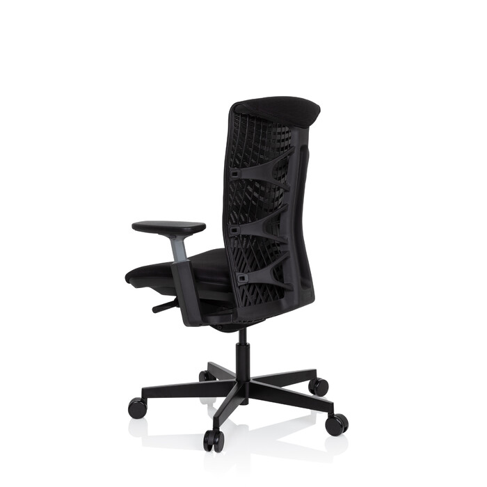 Офісне крісло / Поворотне крісло SKOPE Mesh Black hjh ОФІС
