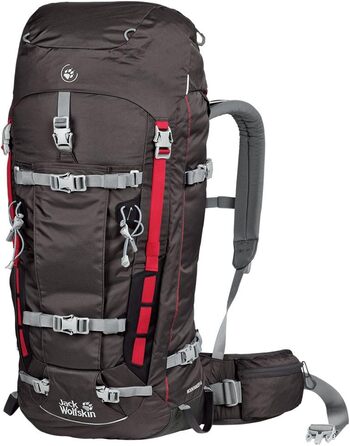 Туристичний рюкзак Jack Wolfskin MOUNTAINEER 48 л, темно-сірий