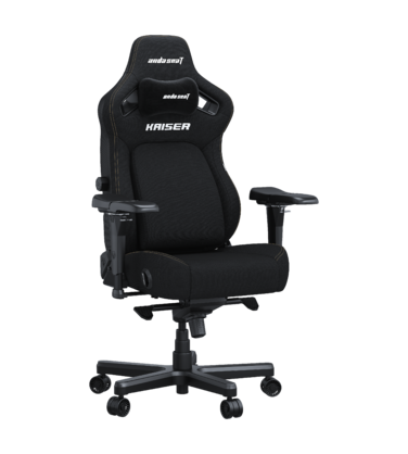 Крісло ігрове Anda Seat Kaiser 4 Black Fabric Size L