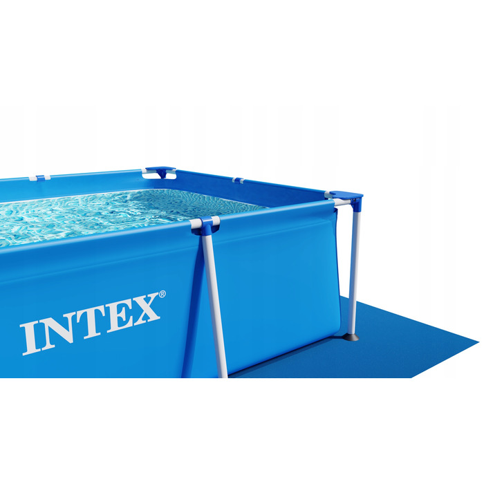 Каркасний прямокутний басейн Intex 220 x 150 см