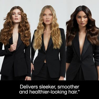 ghd gold – професійний випрямляч для волосся, 185°C, двозонна технологія, для випрямлення, завивки та хвиль, чорний, стара упаковка