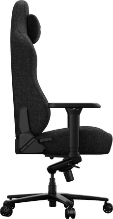 Крісло геймерське ігрове Anda Seat Phantom 4 Pro L до 100 кг Black Fabric  (AD18YSDC-72-B-F-B02)