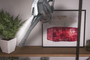 Пилосос акумуляторний Hoover з насадкою для шерсті тварин, до 25 хв роботи, без мішка, вертикальний, LED-підсвітка [HF322AFP]