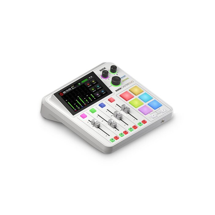 RØDE RØDECaster Duo: Комплект для подкастів, стрімінгу та музичного продакшну (Blanche)