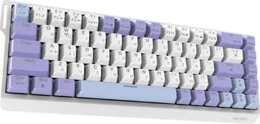 Дротова механічна клавіатура Ajazz NK68 V2 Red Switch (NK68-V2-R-PWB)