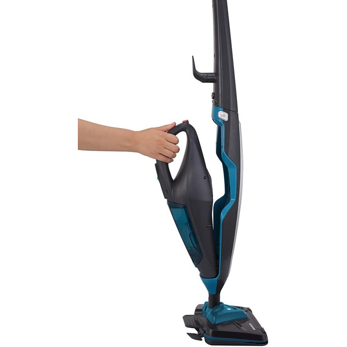 Парова швабра Hoover Steam Capsule Plus CA2IN1D 011, сіро-бірюзова, 2-в-1, для підлоги та килимів