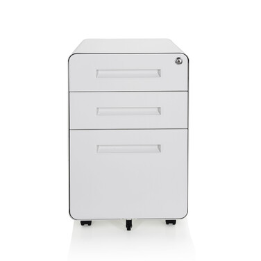 Контейнер на колесах COLOR PLUS I Metall weiß hjh OFFICE