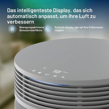 Очищувач повітря Blueair Blue Pure 3450i Max (311i+ Max) для приміщень до 103 м², з технологією HEPASilent, смарт-керування, від алергенів, шерсті тварин та пилу