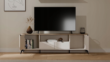 ТВ-тумба TopEshop, 186 см x 55 см x 43 см