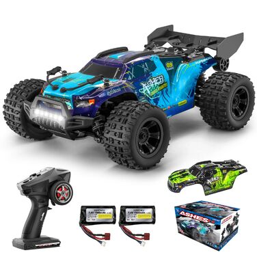 RC Автомобіль YONCHER 18101 1:18 4WD, 40 км/год, для дітей та дорослих, позашляховик, монстр-трак, 2 акумулятори, 70+ хв роботи