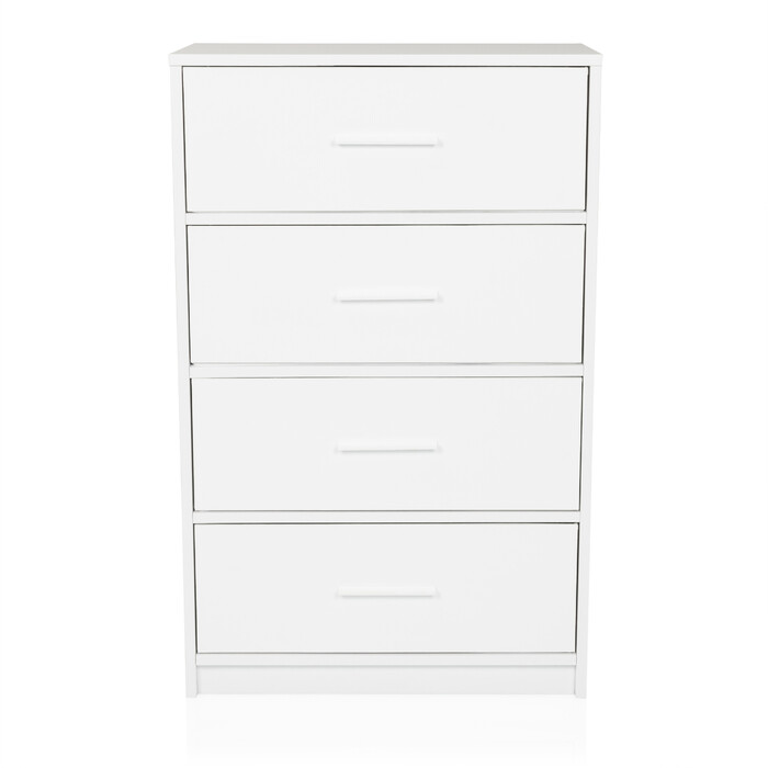 Комод ESTORIA 58x30x91см 4 відділення білий hjh LIVING