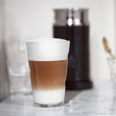NESPRESSO Aeroccino 3 електричний спінювач молока, 120 мл кремової піни, 240 мл гарячого молока, чорний