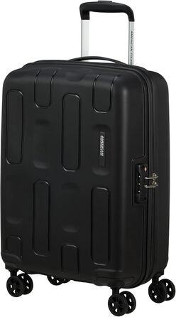 Валіза American Tourister Ellipso, спінер, 55 см, 32 л, чорна, ручна поклажа