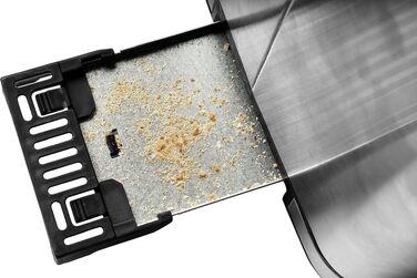 Тостер електричний GASTROBACK Design Toaster Digital 4S, 4 тости, нержавіюча сталь, сріблястий, 7 програм, LCD-дисплей, 950 Вт