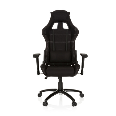 Ігрове крісло / Офісне крісло GAME FORCE Тканина Black HJH OFFICE