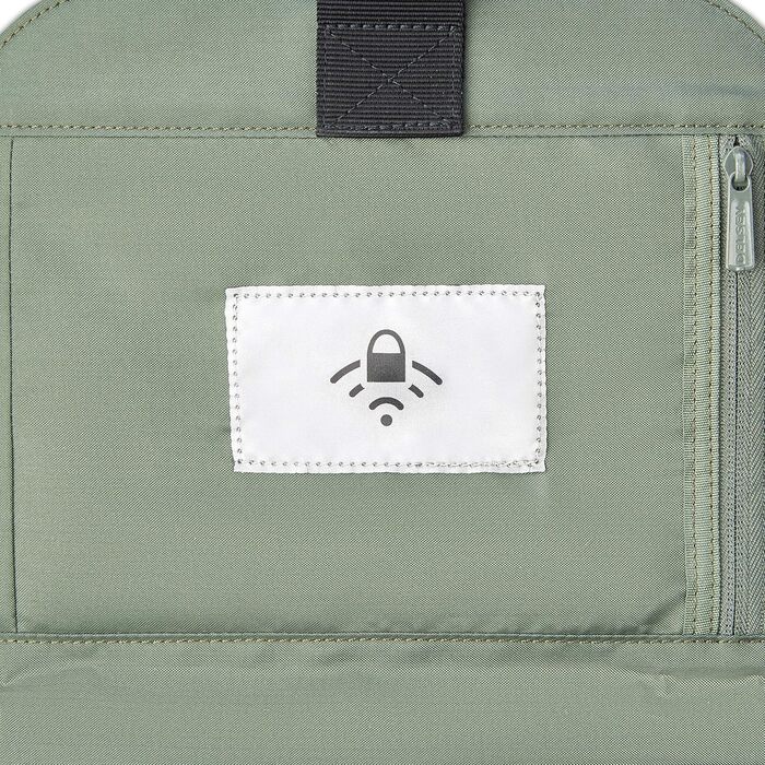 Міський рюкзак DELSEY PARIS SECURFLAP 21 л, 45x31x14 см, помаранчевий, м'який корпус
