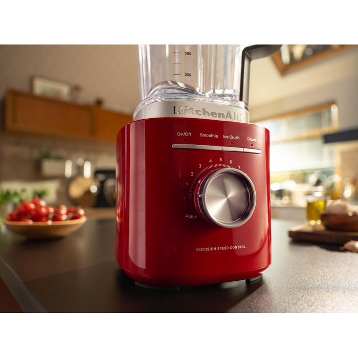 Блендер стаціонарний KitchenAid 5KSB2073EPL Pure Power Empire Red, 1.5 л, 10 швидкостей, для смузі та супів