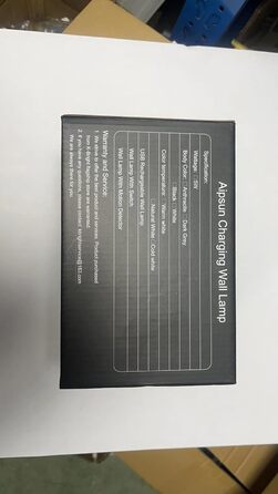 Aipsun LED настінний світильник з акумулятором 5500 мА·год, 2 шт., з датчиком руху, 3000K, 5 Вт, бездротовий, з вимикачем, для спальні, вітальні, сходів, антрацит
