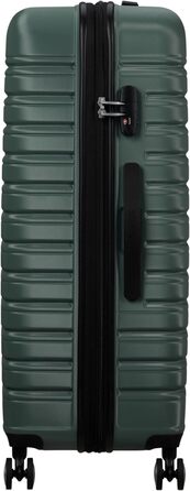 Валіза American Tourister Flashline Spinner L 78 см, 100/109 л, зелена (Dark Forest), жорсткий корпус