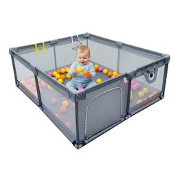 Дитячий манеж Relaxdays з 50 м'ячиками
