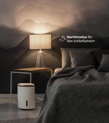 Meaco MeacoDry Arete® Two 25L: Повітряний осушувач та очищувач з HEPA-фільтром H13, Wi-Fi, інтелектуальні режими (Pebble Grey)