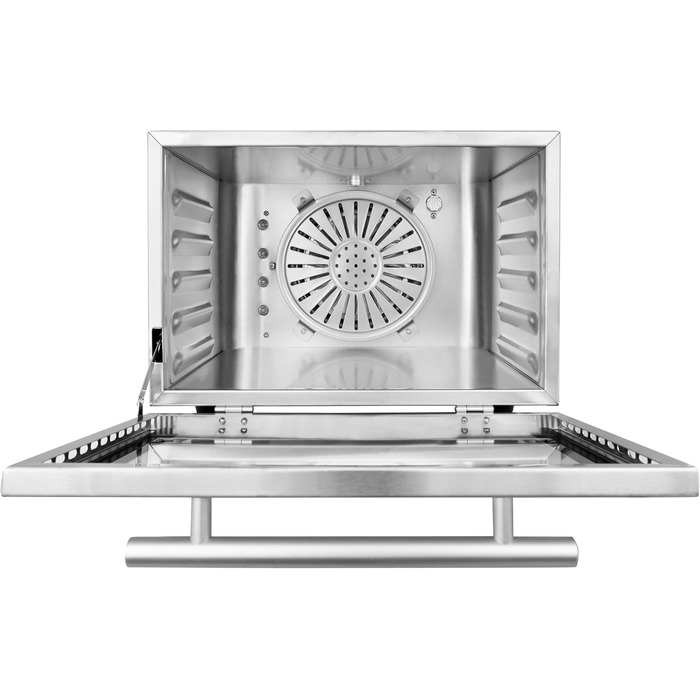 Сушарка для овочів та фруктів GASTROBACK Mini Professional срібляста (46604) - компактна, 400 Вт, нержавіюча сталь