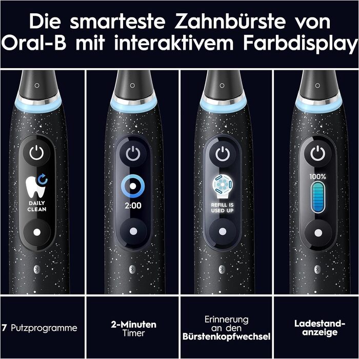 Електрична зубна щітка Oral-B iO Series 10, чорна