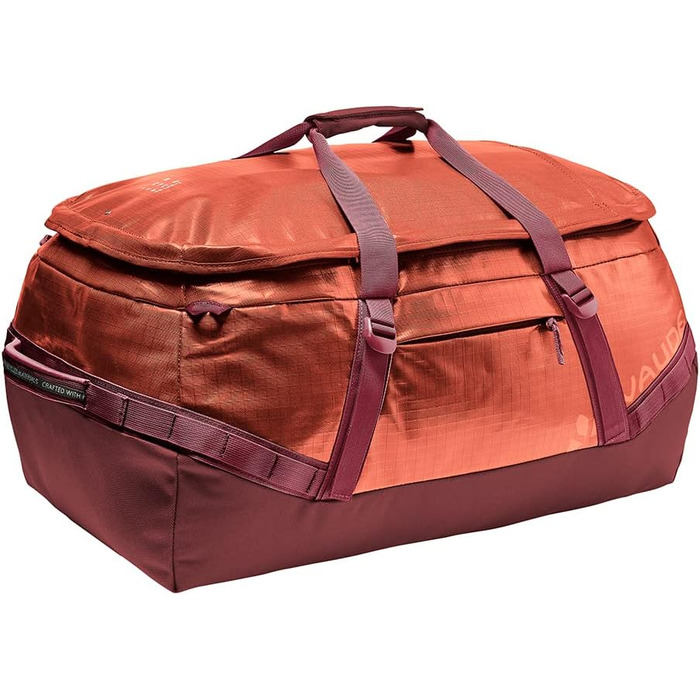 Сумка-дуфл VAUDE CityDuffel 65 л, універсальна, червона
