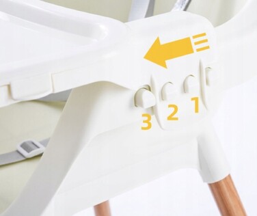Стілець для годування Omna, 91 x 56 x 45,6 см