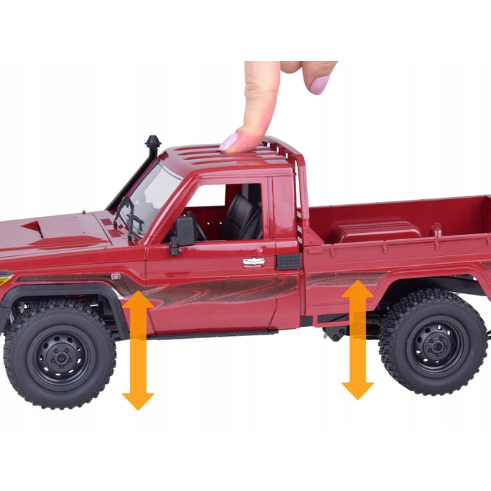 Радіокерована машина-пікап Toyota Land Cruiser 4x4 RC0672