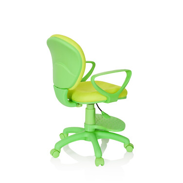 Дитячий стілець / дитячий письмовий стілець KID COLOUR тканина зелений hjh OFFICE
