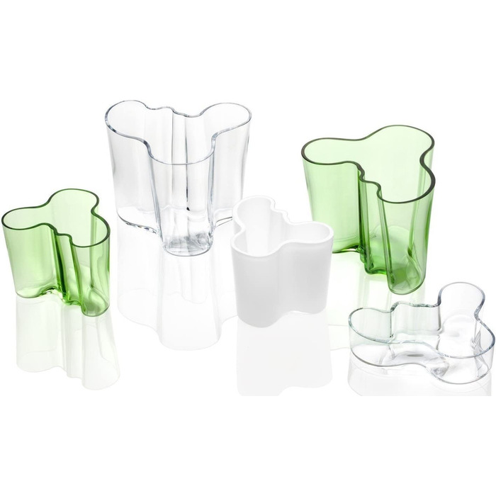 Ваза Iittala Alvar Aalto Collection 95 мм, колір Desert, скло, дизайнерська