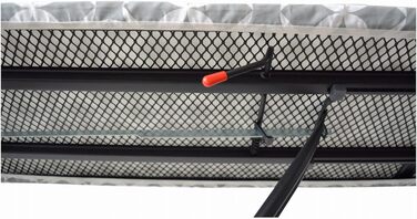Праскавальна дошка York Family Helpful 120x42 см, для парових станцій, регульована висота, з чохлом із бавовни, Greycircles