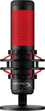 Мікрофон HyperX QuadCast USB для стрімінгу та ігор, чорний