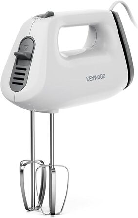 Міксер ручний Kenwood QuickMix Lite HMP10.00WH білий, 300 Вт, з плавним стартом та насадкою для збивання